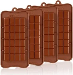 Silicone Break Apart Chocolate Molds - Candy Protein And Energy Bar Silicone Mold -Wilton Shop 417ETnAvg0S. AC