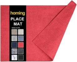 Faux Leather Heat Resistant Placemats Set Of 6 – Waterproof Wipeable Dining PU Place Mats For Indoor & Outdoor, Easy To Clean - Light Grey -Wilton Shop 417P4NBGxcL. AC