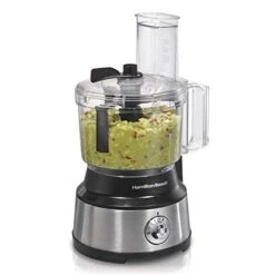 Hamilton Beach Power Elite Blender With 12 Functions For Puree, Ice Crush, Shakes And Smoothies And 40oz BPA Free Glass Jar, Black & 10-Cup Food Processor & Vegetable Chopper With Bowl Scraper -Wilton Shop 417VaV0VW6L 2