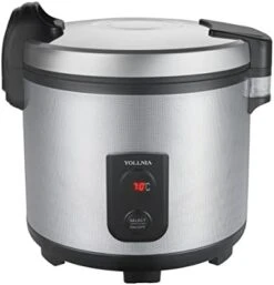 13L Commercial Large Rice Cooker & Food Warmer | 13.8QT/60 Cups Cooked Rice | 1350W Multi-function Electric Sushi Rice Cooker | LED Display | Timer Setting | Samrt Preset From 30 Min-24 Hrs 23 13L Commercial Large Rice Cooker & Food Warmer | 13.8QT/60 Cups Cooked Rice | 1350W Multi-function Electric Sushi Rice Cooker | LED Display | Timer Setting | Samrt Preset From 30 Min-24 Hrs -Wilton Shop 417fMSTiCZL. AC