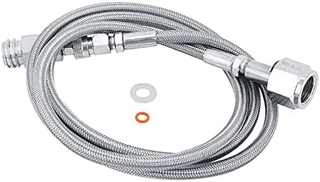 Adapter Hose Kit, CO2 1.5m 60in Soda Water External Hose Adapter Kit Connector Soda Accessories Refill Station Connector Kit External Hose Connection For Filling Soda Tank(Silver TR21-4, G1/2) 9 Adapter Hose Kit, CO2 1.5m 60in Soda Water External Hose Adapter Kit Connector Soda Accessories Refill Station Connector Kit External Hose Connection For Filling Soda Tank(Silver TR21-4, G1/2) - Image 7
