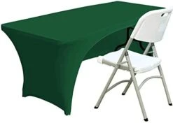 Spandex Open Back Table Cover 6 Ft. Fitted Polyester Tablecloth Stretch Spandex Tablecover Table Toppers 30+ Colors 22 Spandex Open Back Table Cover 6 Ft. Fitted Polyester Tablecloth Stretch Spandex Tablecover Table Toppers 30+ Colors -Wilton Shop 418G5pqd7wL. AC