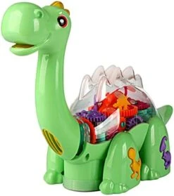 Journey Interactive Universal Walking Transparent Gear Dinosaur Car Toy Mechanical Toy Vehicle With Sound Light For Kids Early Education Vehicle Farm Books For Preschoolers -Wilton Shop 418R70WYlUL. AC