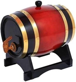 Personalized - Custom Engraved Premium Oak Aging Barrel - Age Your Own Whiskey, Beer, Wine & More Barrel Aged (Color : B) -Wilton Shop 418UP07oKdL. AC