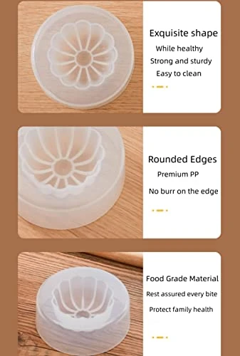 Chinese Style 2.4 Inch Baozi Maker Non-Stick Plastic Baozi Maker Steamer Dumpling Maker Handmade Bun Making Mold Pastry Pie Baozi Bun Cooking Tools Kitchen Baking Accessories (2 Pack) 3 Chinese Style 2.4 Inch Baozi Maker Non-Stick Plastic Baozi Maker Steamer Dumpling Maker Handmade Bun Making Mold Pastry Pie Baozi Bun Cooking Tools Kitchen Baking Accessories (2 Pack)