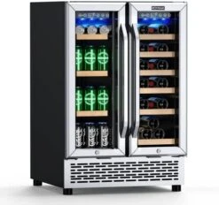 Upgrade Wine Cooler Refrigerator, 15 Inch 32 Bottle, Fast Cooling Low Noise And Frost Free Wine Fridge With Digital Temperature Control, Compressor Wine Cooler For Built-in Or Freestanding 23 Upgrade Wine Cooler Refrigerator, 15 Inch 32 Bottle, Fast Cooling Low Noise And Frost Free Wine Fridge With Digital Temperature Control, Compressor Wine Cooler For Built-in Or Freestanding -Wilton Shop 418XTwxjvpL. AC