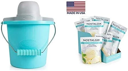 ICMP400BLUE 4-Quart Electric Ice Cream Maker With Easy Carry Handle 4 ICMP400BLUE 4-Quart Electric Ice Cream Maker With Easy Carry Handle - Image 2