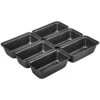 6 Pack Mini Loaf Pans, Non-Stick Baking Bread Pan, Carbon Steel Bakeware 1 6 Pack Mini Loaf Pans, Non-Stick Baking Bread Pan, Carbon Steel Bakeware -Wilton Shop 418i07Kir5L