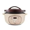 Ianji Electric Claypot Brown Rice Cooker Small DSG-TZ30 3.17 Quart, Adjustable Time Natural Ceramic Material Unglazed Porcelain 120V, Off-white And Brown 2 Ianji Electric Claypot Brown Rice Cooker Small DSG-TZ30 3.17 Quart, Adjustable Time Natural Ceramic Material Unglazed Porcelain 120V, Off-white And Brown -Wilton Shop 418xpnmchqL