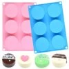 Silicone Cookie Molds Round Cylinder Chocolate Cover Mold (2, Multi) 2 Silicone Cookie Molds Round Cylinder Chocolate Cover Mold (2, Multi) -Wilton Shop 4198i4AUBVL