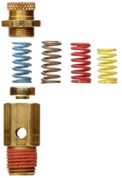 -NC25-1UK002 NC Series Brass Non-Code Safety Valve, 25-200 Psi Adjustable Pressure Range, 1/4" Male NPT 7 -NC25-1UK002 NC Series Brass Non-Code Safety Valve, 25-200 Psi Adjustable Pressure Range, 1/4" Male NPT -Wilton Shop 41995KvTb5L