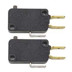 [SZM-V16-FC-61 Switch OEM Mania] SZM-V16-FC-61 2-Pack New OEM Produced For LG GE Starion Microwave Oven Door Micro Switch Replacement Part -Wilton Shop 4199jSOBnyL
