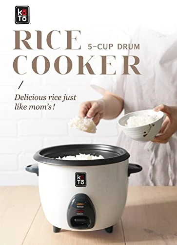 Electric Rice Cooker With Tempered Glass Lid, (2 Sizes),(5 CUP) 5 Electric Rice Cooker With Tempered Glass Lid, (2 Sizes),(5 CUP) - Image 3