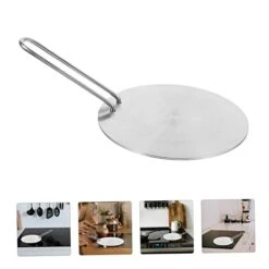 2pcs Induction Cooker Heat Conduction Plate Silver Detachable Thermal Pad 14 2pcs Induction Cooker Heat Conduction Plate Silver Detachable Thermal Pad -Wilton Shop 419FOZ46JLL
