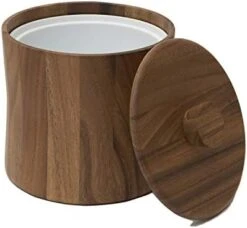 Woodard & Charles Acacia Wood Ice Bucket, 7-Inch, 7" X 7 1/2" - 2 Quarts 9 Woodard & Charles Acacia Wood Ice Bucket, 7-Inch, 7" X 7 1/2" - 2 Quarts -Wilton Shop 419Iov43AbL. AC 1