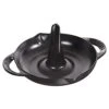 Staub Cast Iron 9.5-inch Vertical Chicken Roaster - Matte Black, Made In France 2 Staub Cast Iron 9.5-inch Vertical Chicken Roaster - Matte Black, Made In France -Wilton Shop 419JW03loBL