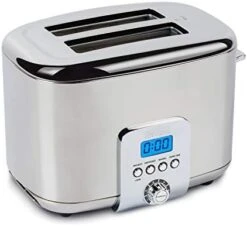 10942223917 Stainless Steel Digital Toaster With Extra Wide Slot, 4-Slice, Silver 14 10942223917 Stainless Steel Digital Toaster With Extra Wide Slot, 4-Slice, Silver -Wilton Shop 419OLNT OWL. AC