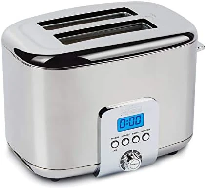 10942223917 Stainless Steel Digital Toaster With Extra Wide Slot, 4-Slice, Silver 8 10942223917 Stainless Steel Digital Toaster With Extra Wide Slot, 4-Slice, Silver - Image 6