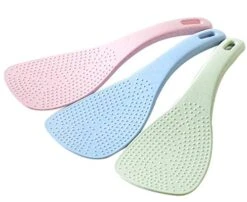 4 PCS Creative Kitchen Rice Scoop With Wheat Straw Rice Spoon Tableware Electric Rice Cooker Rice Shovel Electric Rice Cooker Rice Shovel -Wilton Shop 419OyHZWsYL