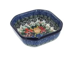 Ish Pottery Summer Blooms Small Square Dish