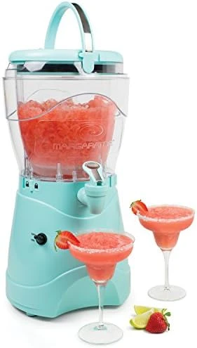 128-Ounce Margarita Maker & Slushie Machine, Makes One Gallon Frozen Drinks, Stainless Steel Flow Spout And Carry Handle, Creamy Texture, Double Insulated, Easy Clean, 1 Gallon, Aqua 9 128-Ounce Margarita Maker & Slushie Machine, Makes One Gallon Frozen Drinks, Stainless Steel Flow Spout And Carry Handle, Creamy Texture, Double Insulated, Easy Clean, 1 Gallon, Aqua - Image 7