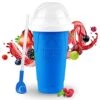 Slushy Cup Tik Tok - Double Layer Quick Frozen Magic Slushie Cup With Lid&Straw - Homemade Cool Stuff For Smoothies Drinks Shakes Juices And Soda - DIY Slushie Maker Cup For Friends&Family (Blue) -Wilton Shop 419Y6Nib8jL