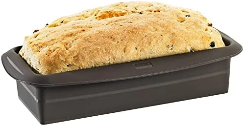 Lurch Germany Flexiform Silicone Bread And Loaf Pan | Non-Stick Silicone Baking Mold For Homemade Cakes, Breads, Meatloaf And Dessert - (7.9" X 2.4" X 2.4") 9 Lurch Germany Flexiform Silicone Bread And Loaf Pan | Non-Stick Silicone Baking Mold For Homemade Cakes, Breads, Meatloaf And Dessert - (7.9" X 2.4" X 2.4") - Image 7