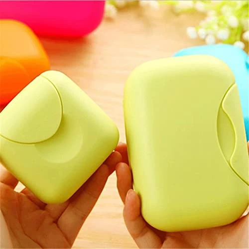 Soap Container Soap Holder 4 Pack, Travel Soap Container With Lid, Portable Bar Soap Case, Leakproof Soap Box With Perforations, Soap Dishes For Traveling, Camping, Gym (Color : Yellow, Size : 6 Soap Container Soap Holder 4 Pack, Travel Soap Container With Lid, Portable Bar Soap Case, Leakproof Soap Box With Perforations, Soap Dishes For Traveling, Camping, Gym (Color : Yellow, Size : - Image 4