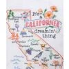 2 Piece Kay Dee Home State Of California Embroidered Kitchen Towel Bundle -Wilton Shop 419iuB24x5L
