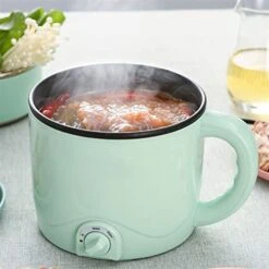 AARTEX Cooking Pot, Dormitory Students' Electric Cooker Mini Small Electric Cooker Multi Functional Household Gift Electric Non Stick Cooking Pot
