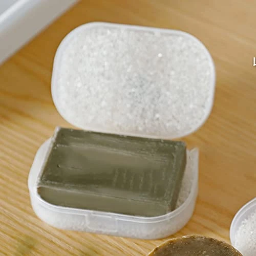 AKAAYU Drainage Soap Box Travel Soap Holder, 1PC Portable Plastic Soap Dish Soap Saver For Camping Gym Travel (White) 3 AKAAYU Drainage Soap Box Travel Soap Holder, 1PC Portable Plastic Soap Dish Soap Saver For Camping Gym Travel (White)