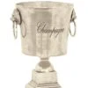 Deco 79 Aluminum Champagne 2 Bottle Ice Bucket, 13" X 11" X 16", Silver -Wilton Shop 419s8E5uMcL