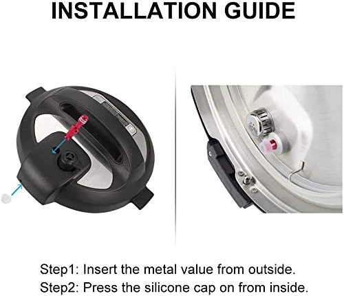 (Set Of 5) Replacement Floater Valve And Sealer Ring For Electric Pressure Cooker, Pressure Cookers Parts, Faberware Steam Valve 5 (Set Of 5) Replacement Floater Valve And Sealer Ring For Electric Pressure Cooker, Pressure Cookers Parts, Faberware Steam Valve - Image 3