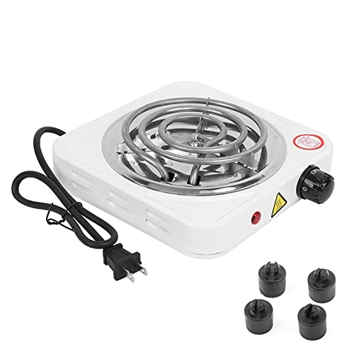 Electric Single Burner, 1000W Stainless Steel Portable Single Burner, 21x21x7.5cm, Household Square Single Tube Electric Furnace, For Cooking, Boiling Water 3 Electric Single Burner, 1000W Stainless Steel Portable Single Burner, 21x21x7.5cm, Household Square Single Tube Electric Furnace, For Cooking, Boiling Water