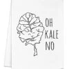 Funny Dish Towel, Oh Kale No, Flour Sack Kitchen Towel, Sweet Housewarming Gift, Farmhouse Kitchen Decor, White Or Gray (White) 1 Funny Dish Towel, Oh Kale No, Flour Sack Kitchen Towel, Sweet Housewarming Gift, Farmhouse Kitchen Decor, White Or Gray (White) -Wilton Shop 41ARcoLUgPL