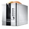 2-Slice Pop-Up Stainless Steel Toaster W/ 7 Shade Settings Extra Wide Slots For Toasting Bagels, Defrost/Reheat/Cancel Functions, Removable Crumb Tray, 850W, 120V, Silver 2 2-Slice Pop-Up Stainless Steel Toaster W/ 7 Shade Settings Extra Wide Slots For Toasting Bagels, Defrost/Reheat/Cancel Functions, Removable Crumb Tray, 850W, 120V, Silver -Wilton Shop 41AVxlbG47L