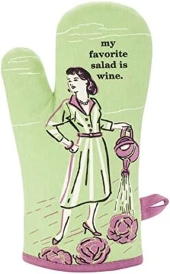 Oven Mitt ~ I Hate Everyone Too. Super-Insulated Quilting, Comfy, Natural-Fitting Shape, 100% Cotton. (I Hate Everyone Too) -Wilton Shop 41AngEx2BDL. AC