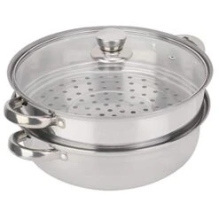 Boiling Pot Steamer Pot Cooker Double Boiler Stainless Steel For Kitchen -Wilton Shop 41AqejUz21L