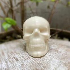 65mm Skull 3-Part Chocolate Mold (BWB)