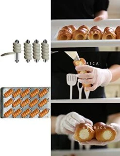 Annoli Tubes, EUICAE 5 Inch Large Stainless Steel Cannoli Forms Non-stick Cream Horn Danish Pastry Molds For Croissant Shell Cream Roll Pack Of 15 10 Annoli Tubes, EUICAE 5 Inch Large Stainless Steel Cannoli Forms Non-stick Cream Horn Danish Pastry Molds For Croissant Shell Cream Roll Pack Of 15 -Wilton Shop 41BUEfsx4LL