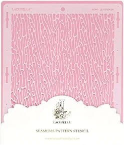 Acupella Cake Stencil - Seamless Delicate Pattern For Decorating Tall Double Barrel Cake To Use With Buttercream, Royal Icing, Ganache, Paint, Airbrush (Deidra) 22 Acupella Cake Stencil - Seamless Delicate Pattern For Decorating Tall Double Barrel Cake To Use With Buttercream, Royal Icing, Ganache, Paint, Airbrush (Deidra) -Wilton Shop 41Bafk34L. AC