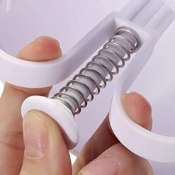 Plastic Doughnut Donut Maker Machine Mold DIY Tool Kitchen Pastry Making Bake Ware Stainless Steel White -Wilton Shop 41BcoZaHL6L