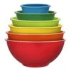 Classic Mixing Bowl Set, BPA Free Plastic, Microwave And Dishwasher Safe,Ideal For Baking, Prepping, Cooking And Serving Food (Set Of 6) -Wilton Shop 41BdJKVj6dL