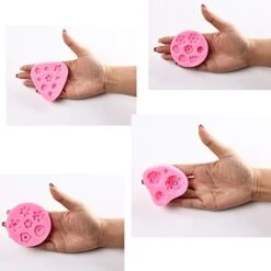 Flower Fondant Cake Molds, Daisy, Rose, Chrysanthemum And Small Flower Candy Silicone Molds For Chocolate Fondant Polymer Clay Soap Crafting Projects & Cake Decoration (5pack) 6 Flower Fondant Cake Molds, Daisy, Rose, Chrysanthemum And Small Flower Candy Silicone Molds For Chocolate Fondant Polymer Clay Soap Crafting Projects & Cake Decoration (5pack) -Wilton Shop 41BdlpqjzhL