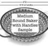 Baker - Round With Handles - Medium - Unikat Signature - U408C -Wilton Shop 41BkeiBKLhL 5