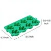 Candy Molds Ice Cube Trays Chocolate Molds, Silicone Molds Including Cactus, Flamingo, Coconut Tree & Pineapple For Making Ice, Jelly, Chocolate, Soap, Pack Of 4 With 2 Droppers. (Multicolor) -Wilton Shop 41CKC93FqNL