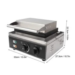 Electric Donut Machine, 5 Holes Stainless Steel Commercial Donut Machine For Kitchen (US Plug 110V) -Wilton Shop 41CU17h3f3L 4