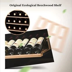 Freestanding Wine Cellar Wine Cooler Refrigerator 42 Bottles Quiet Wine Fridge With Digital Temperature Control For Red, White, Champagne Or Sparkling Wine -Wilton Shop 41CYaJqIwbL