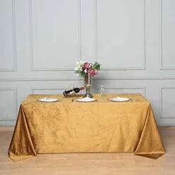 Premium Velvet Black 90" X 132" Rectangle Tablecloth For Wedding Party Events -Wilton Shop 41CfxO2L sL. AC