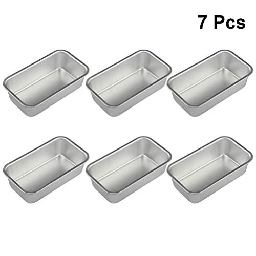 Non Stick Bread Pan 7pcs Aluminum Alloy Baking Bread Pan Loaf Pan Nonstick Mini Loaf Bread Toast Pan Home Bakeware Baking Tools Long Loaf Pan 4 Non Stick Bread Pan 7pcs Aluminum Alloy Baking Bread Pan Loaf Pan Nonstick Mini Loaf Bread Toast Pan Home Bakeware Baking Tools Long Loaf Pan - Image 2